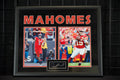 Patrick Mahomes Texas Tech & Chiefs Framed Facsimile