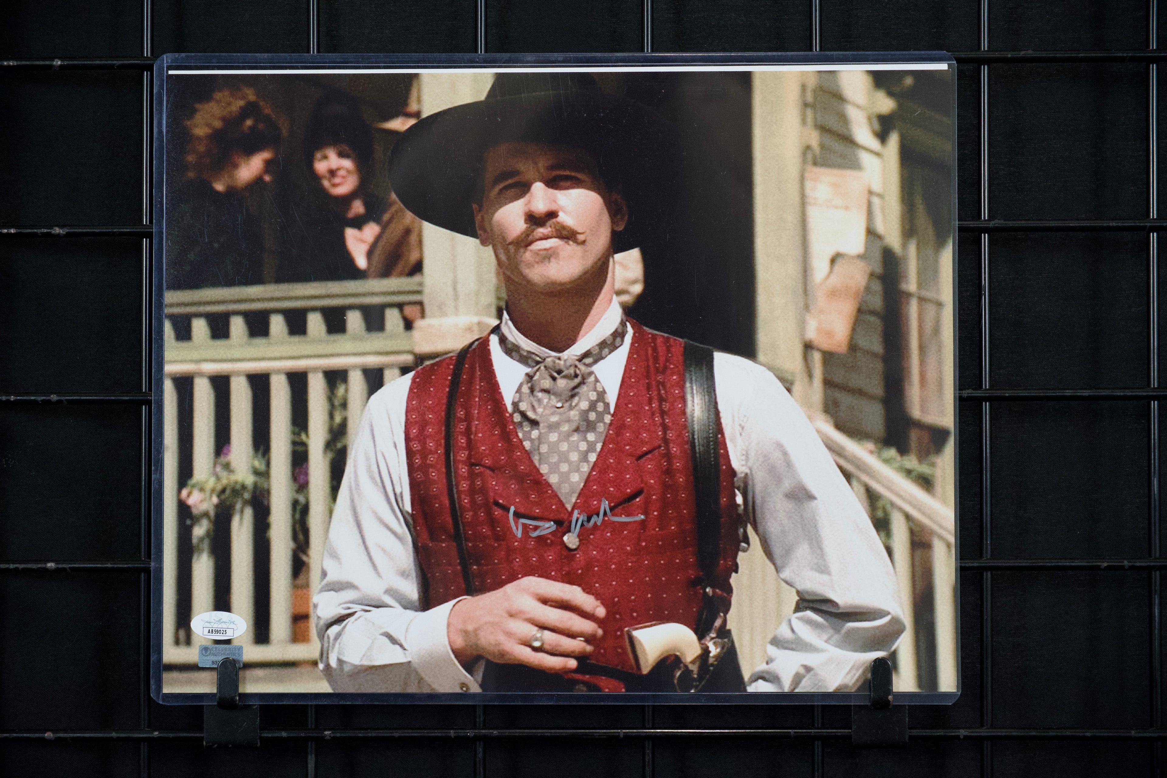 Val Kilmer Autographed 11x14 Tombstone Photo