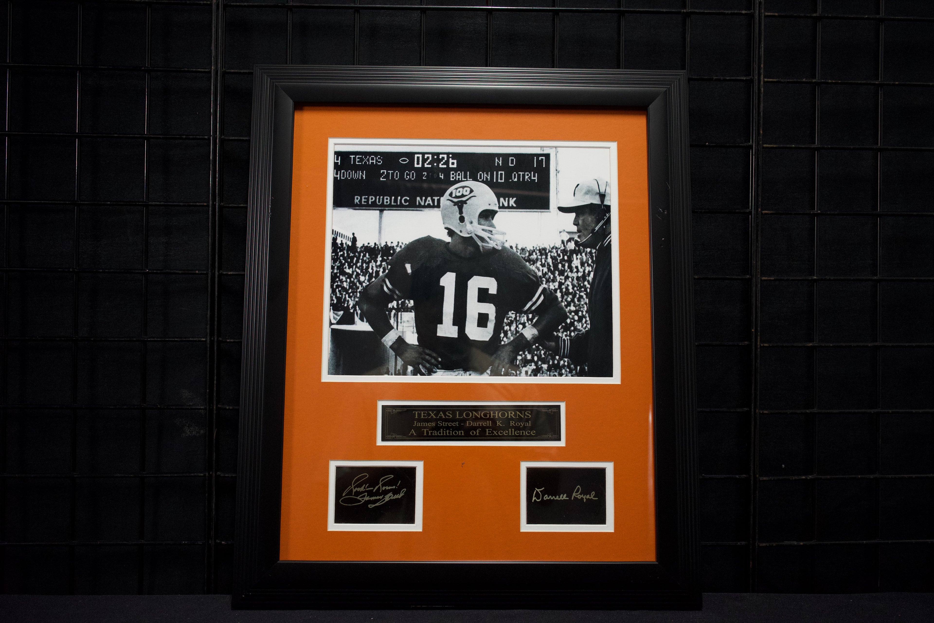James Street & Darryl K Royal Framed Facsimile