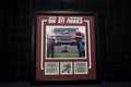John David Crow and Johny Manziel Framed Facsimile