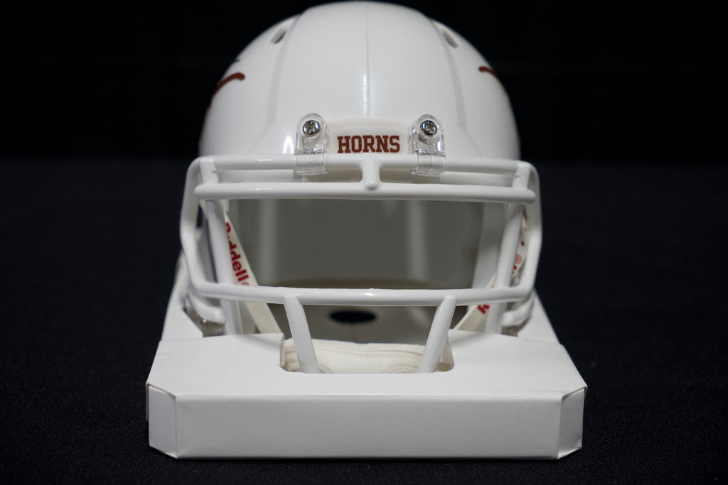 Quinn Ewers Autographed Longhorns Mini Helmet