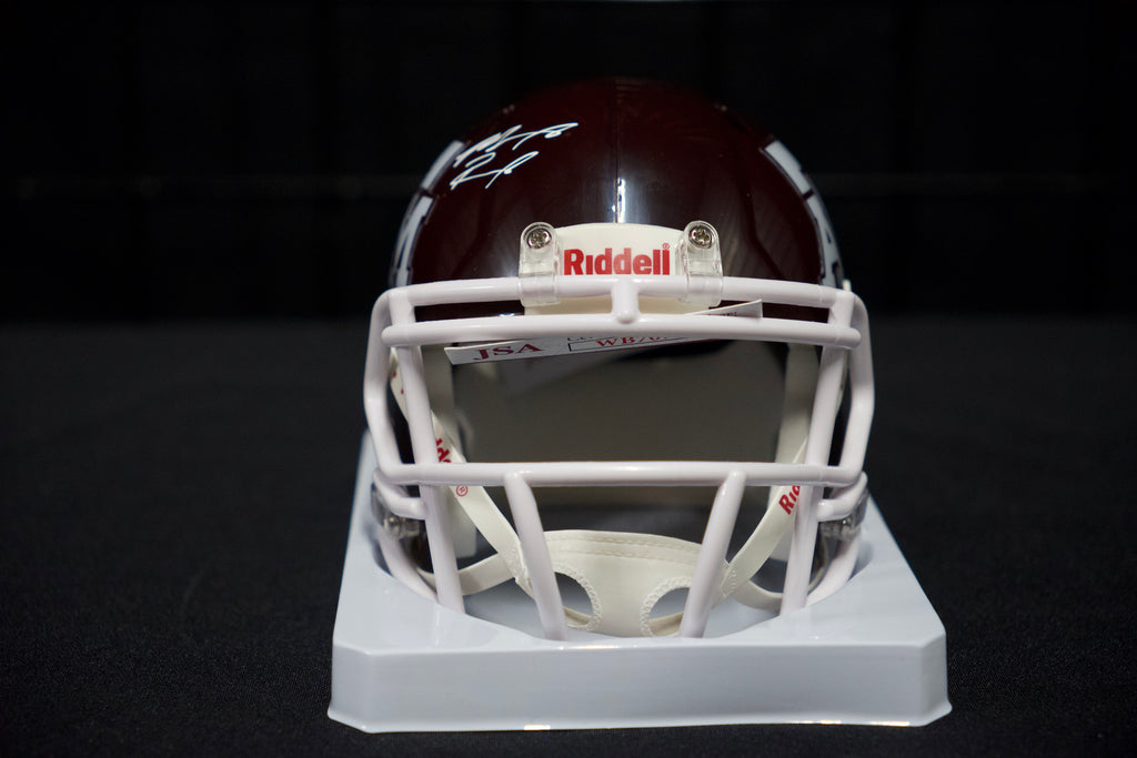 Marcel Reed Autographed Texas A&M Mini Helmet