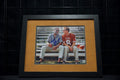 Earl Campbell Framed Autographed Longhorns 8x10 Photo w/ Mathew McConughey