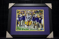 Justin Jefferson Framed Autographed LSU 8x10 Photo