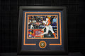 Cam Smith Framed Autographed Astros 8x10 Photo w/ MLB Debut Inscription