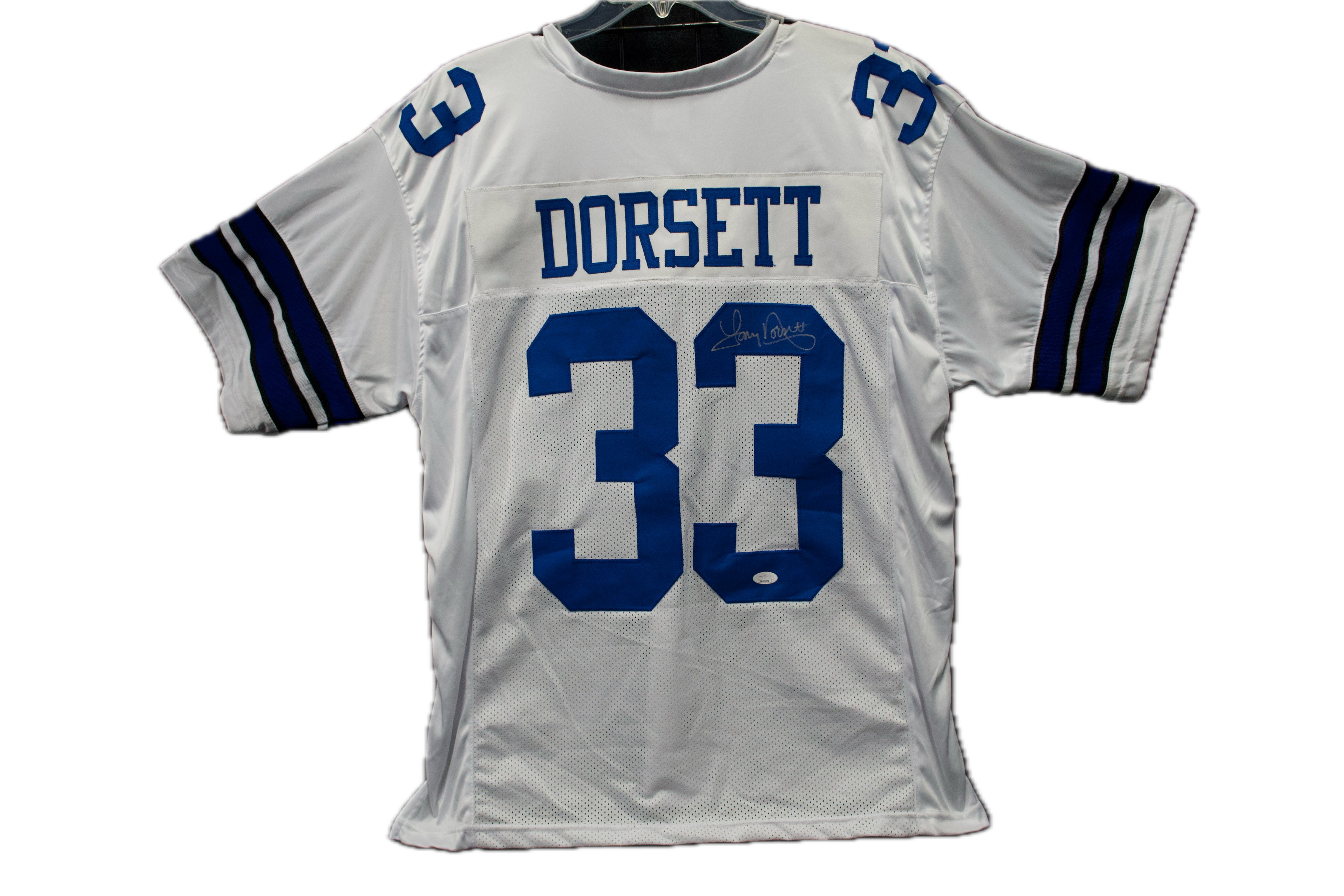 Tony Dorsett Autographed Custom Dallas Cowboys White Jersey