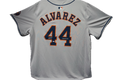 Yordan Alvarez Autographed Houston Astros White MLB Jersey