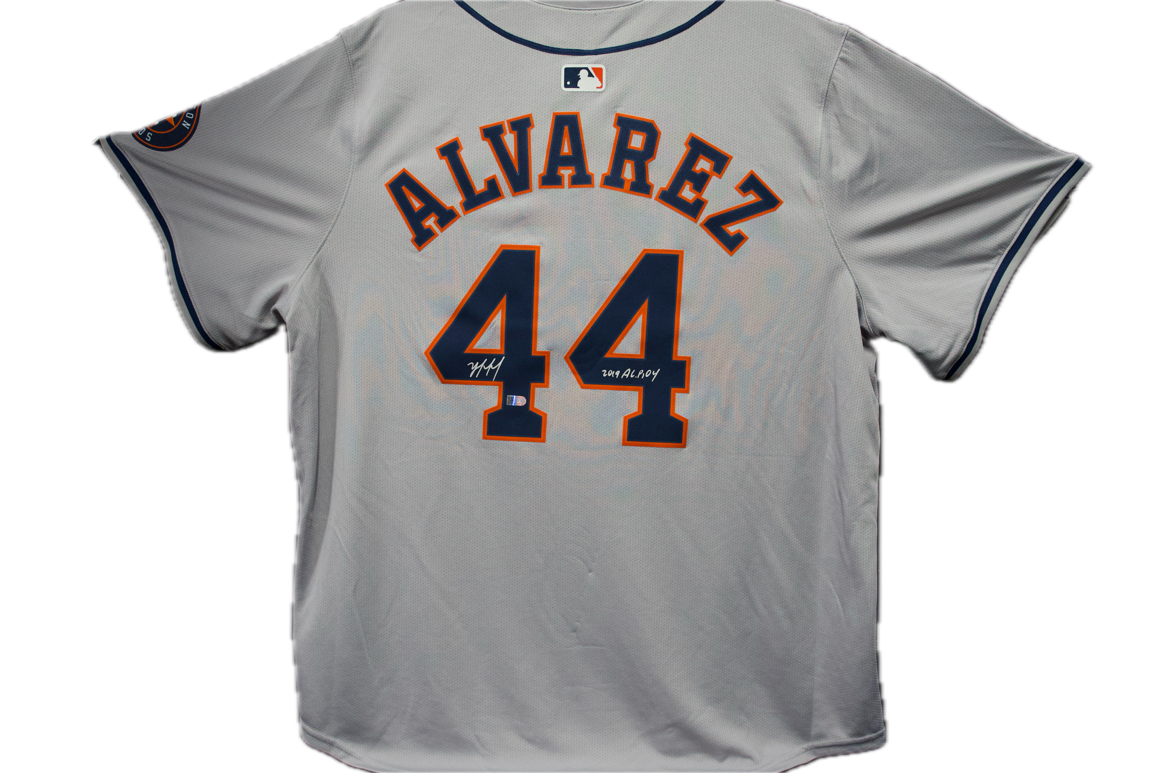 Yordan Alvarez Autographed Houston Astros White MLB Jersey