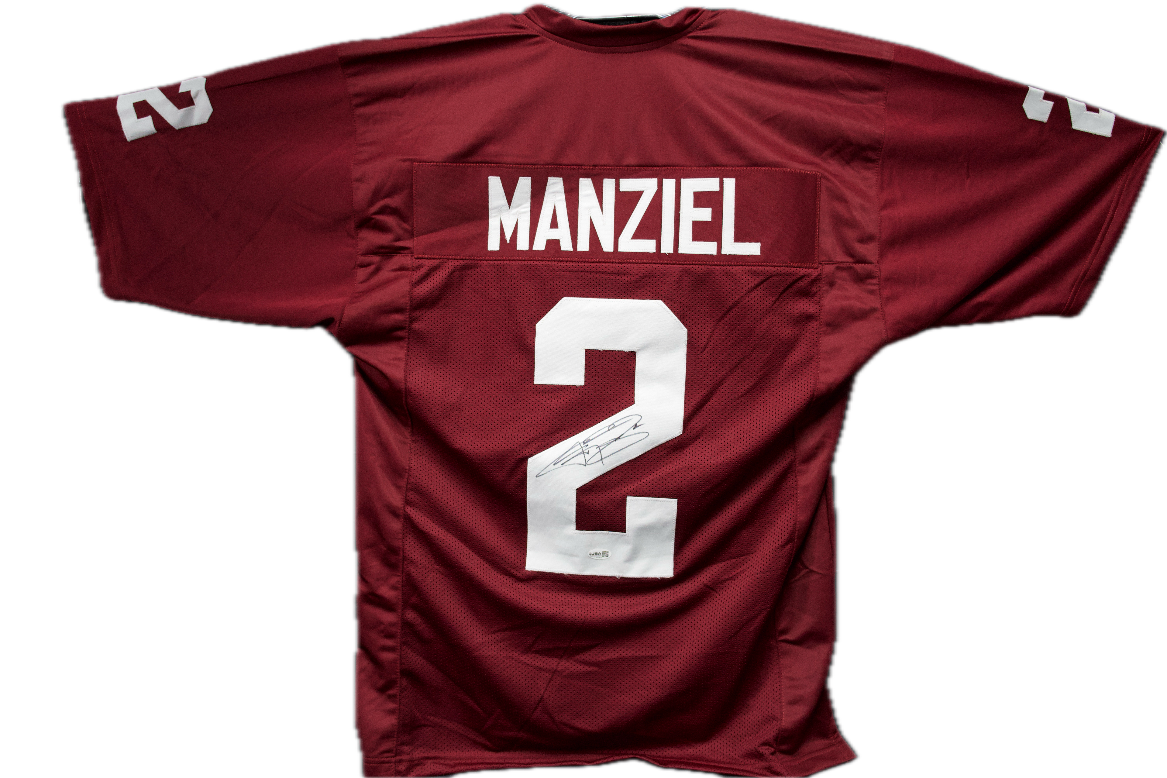 Johny Manziel Autographed Custom Texas A&M Maroon Jersey