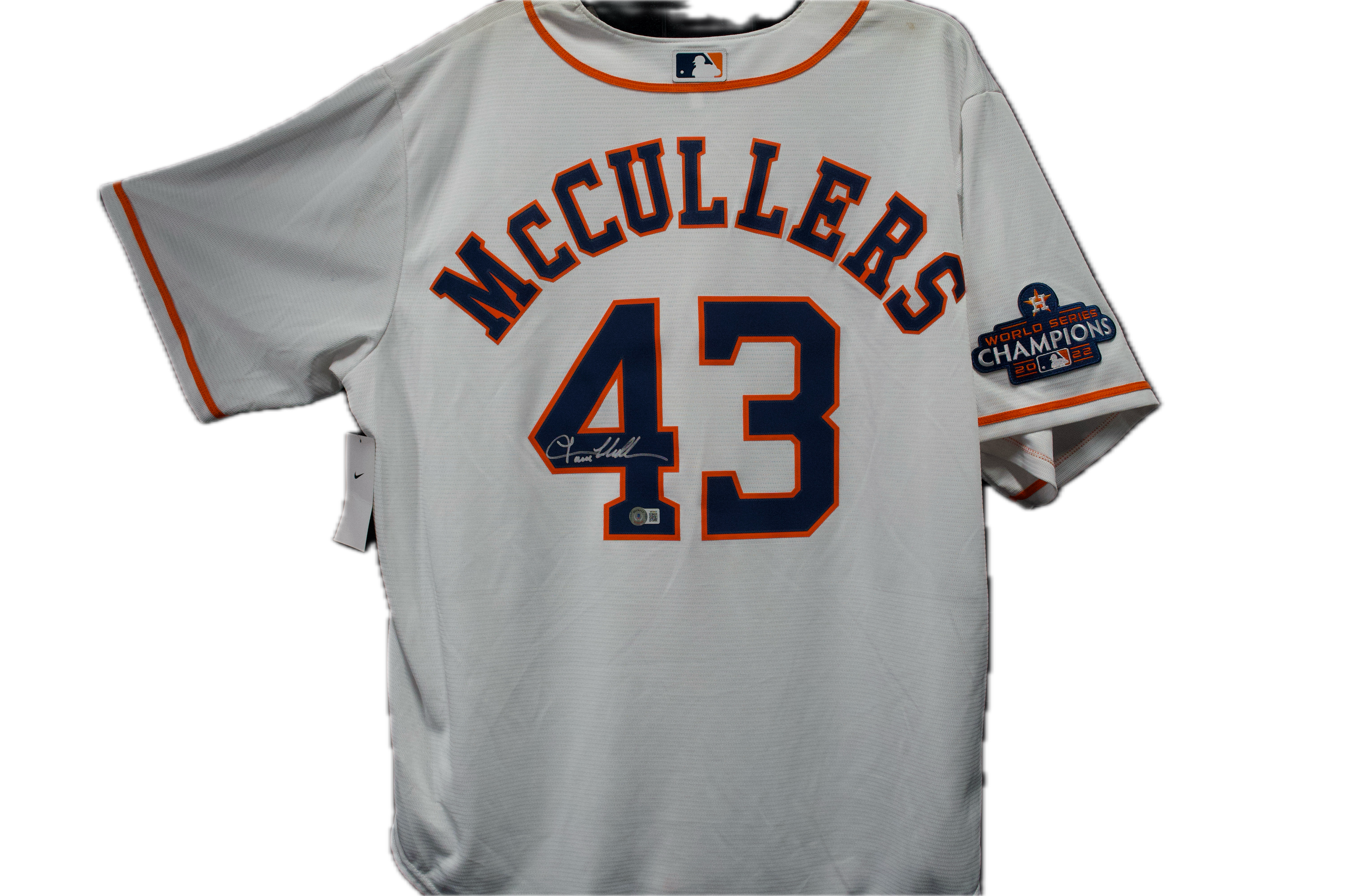 Lance McCullers Autographed Houston Astros White MLB Jersey