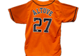 Jose Altuve Autographed Custom Houston Astros Orange Jersey