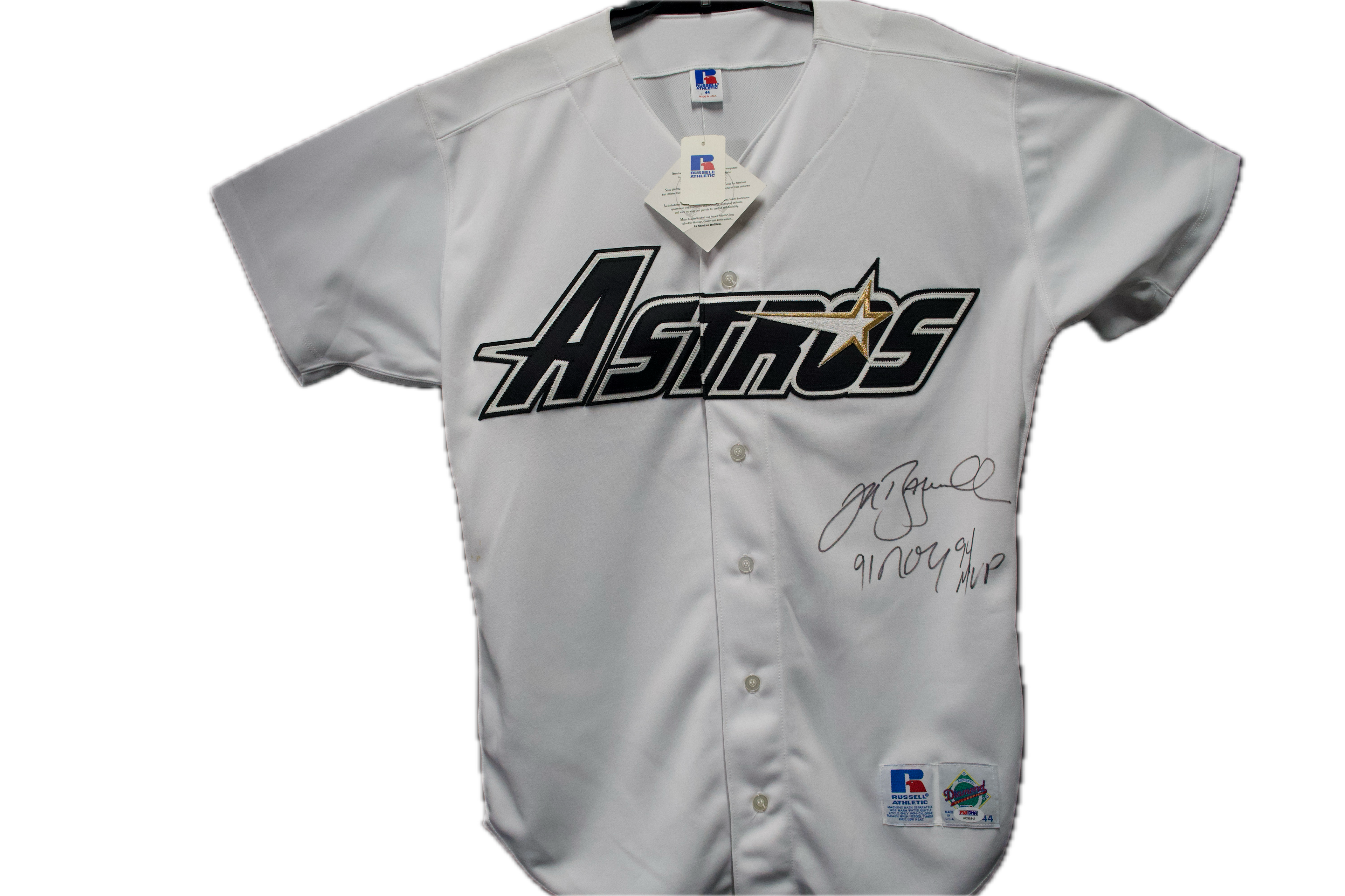 Autographed Custom Houston Astros White Jersey