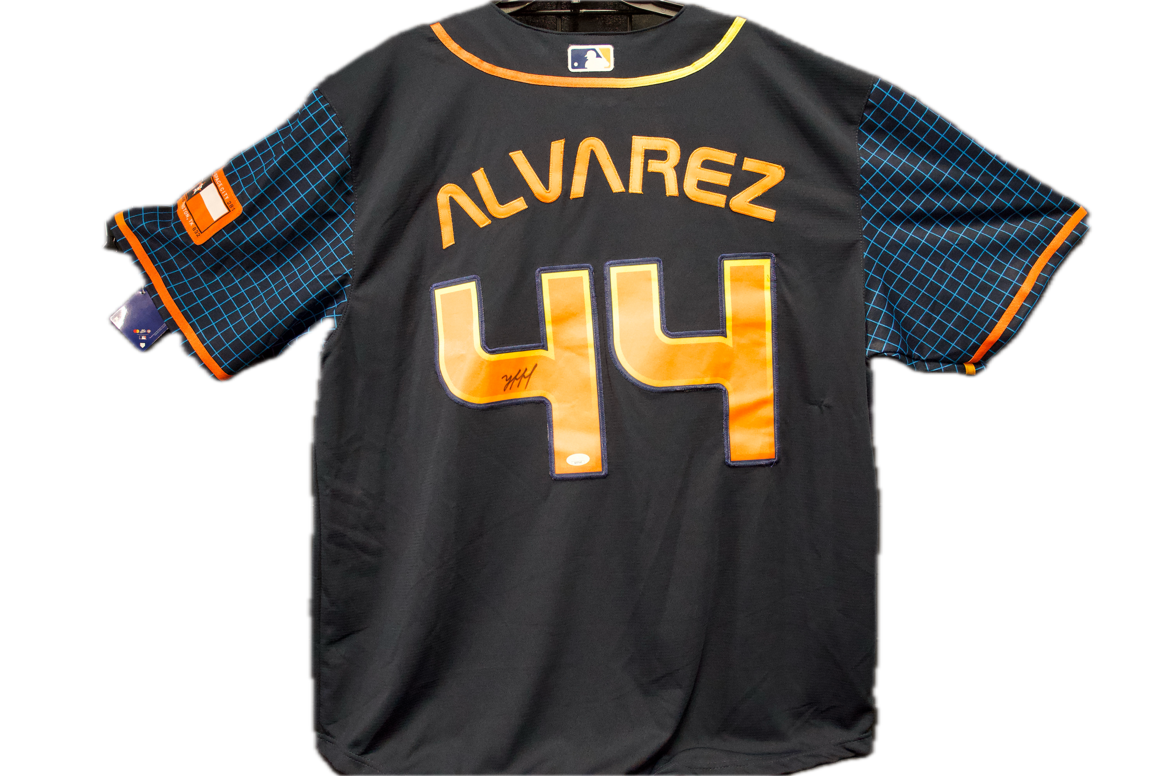 Yordan Alvarez Houston Astros Black Space City MLB Jersey