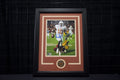 Vince Young Framed Autographed Longhorns 8x10 TD Run Photo