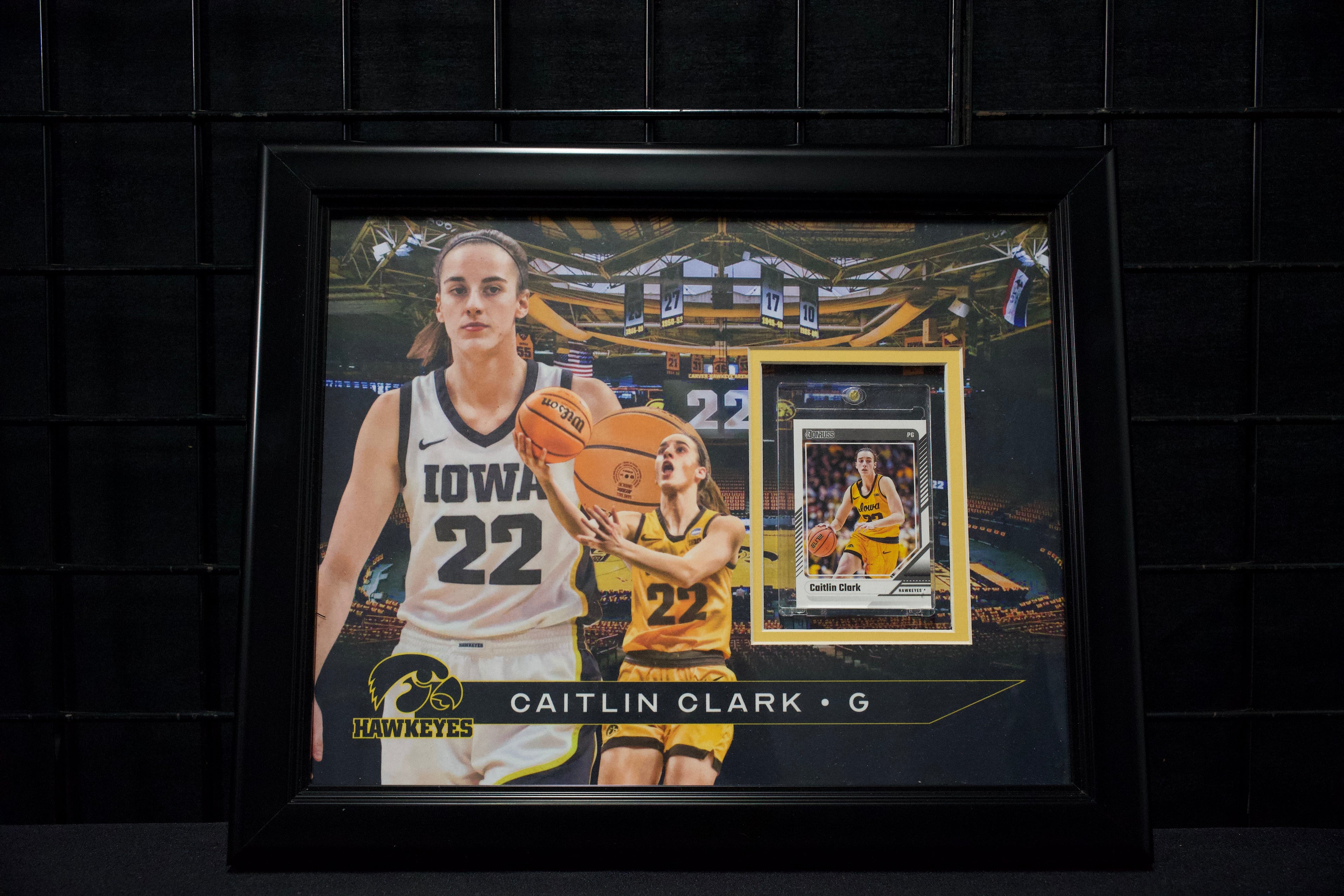 Caitlin Clark Card Frame