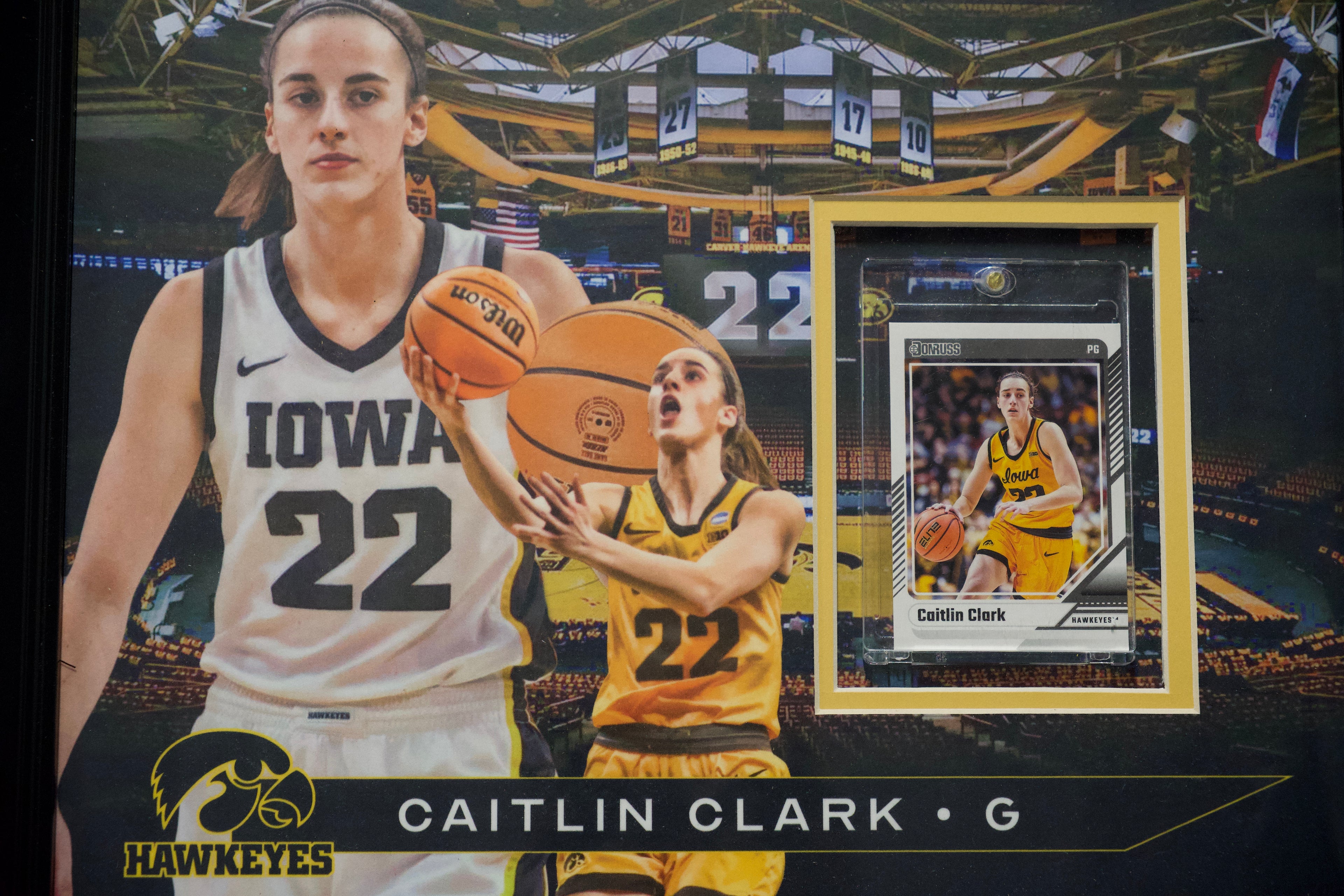 Caitlin Clark Card Frame
