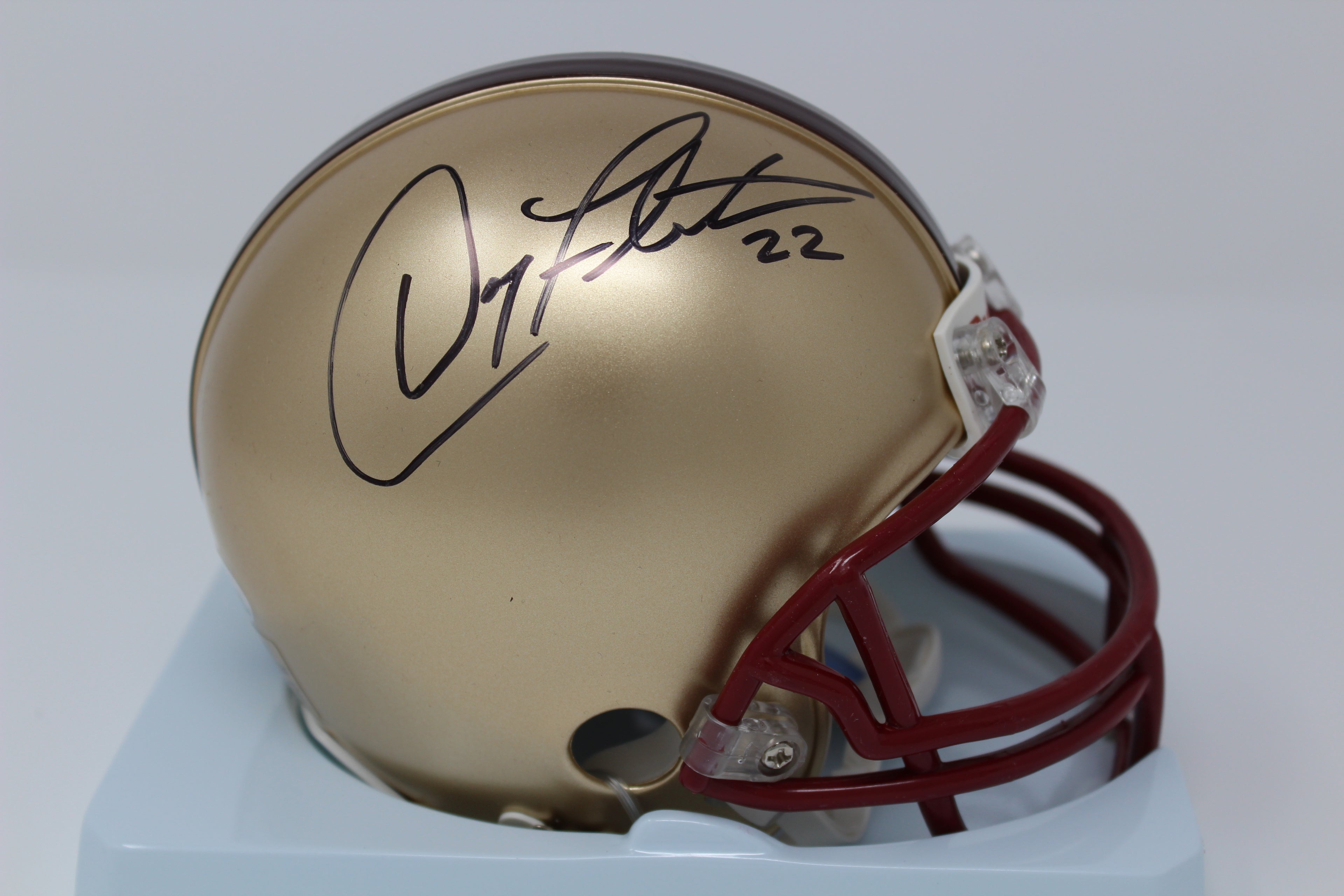 Doug Flutie Autographed Boston College Mini Helmet image 0