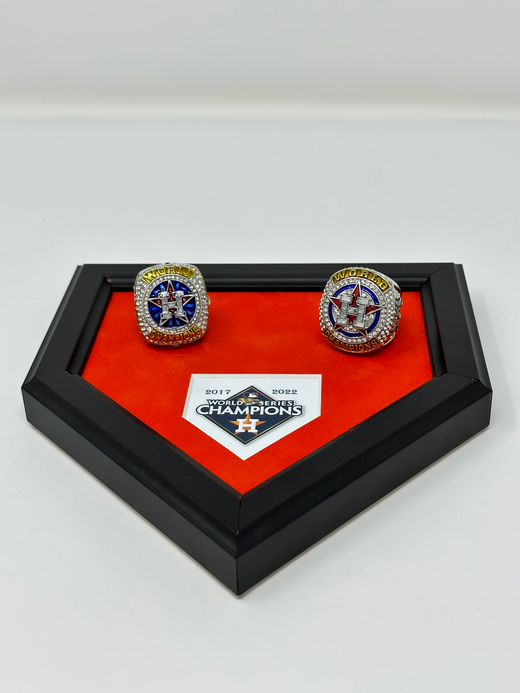 Houston Astros Championship Rings Set with Platform image 0