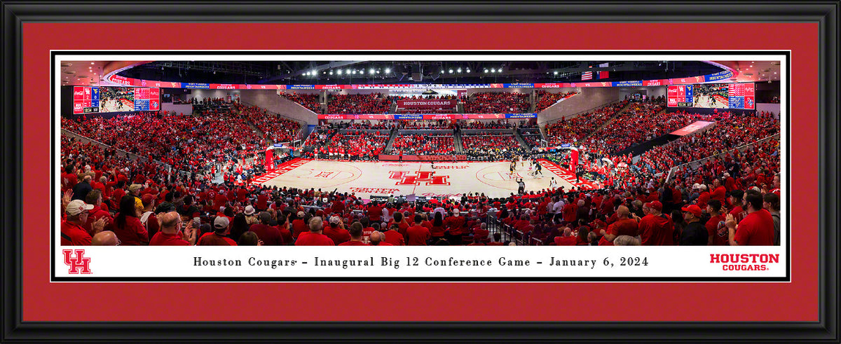 Houston Cougars Tilman Center Panoramic - First Big 12 Game