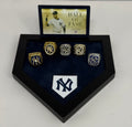 New York Yankees World Series Ring Set with Platform