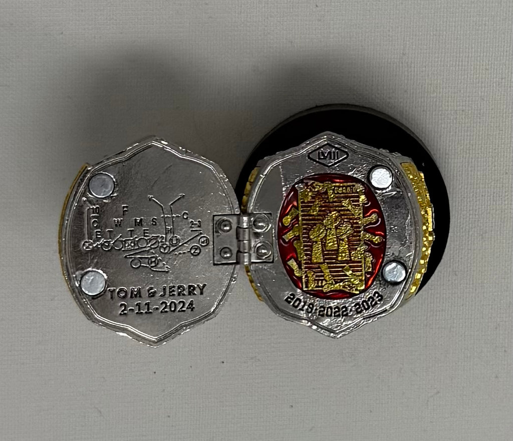 Patrick Mahomes Replica Super Bowl LIX Championship Ring