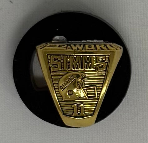Phil Simms Replica Super Bowl XXI Championship Ring
