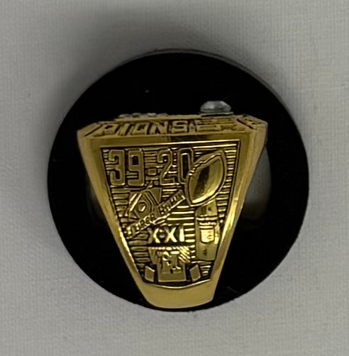 Phil Simms Replica Super Bowl XXI Championship Ring