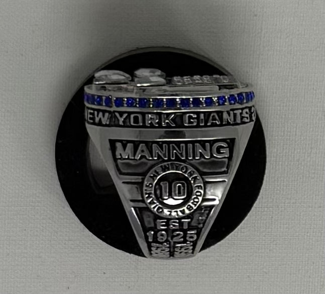 Eli Manning Replica Super Bowl XLVI Championship Ring