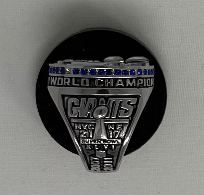 Eli Manning Replica Super Bowl XLVI Championship Ring