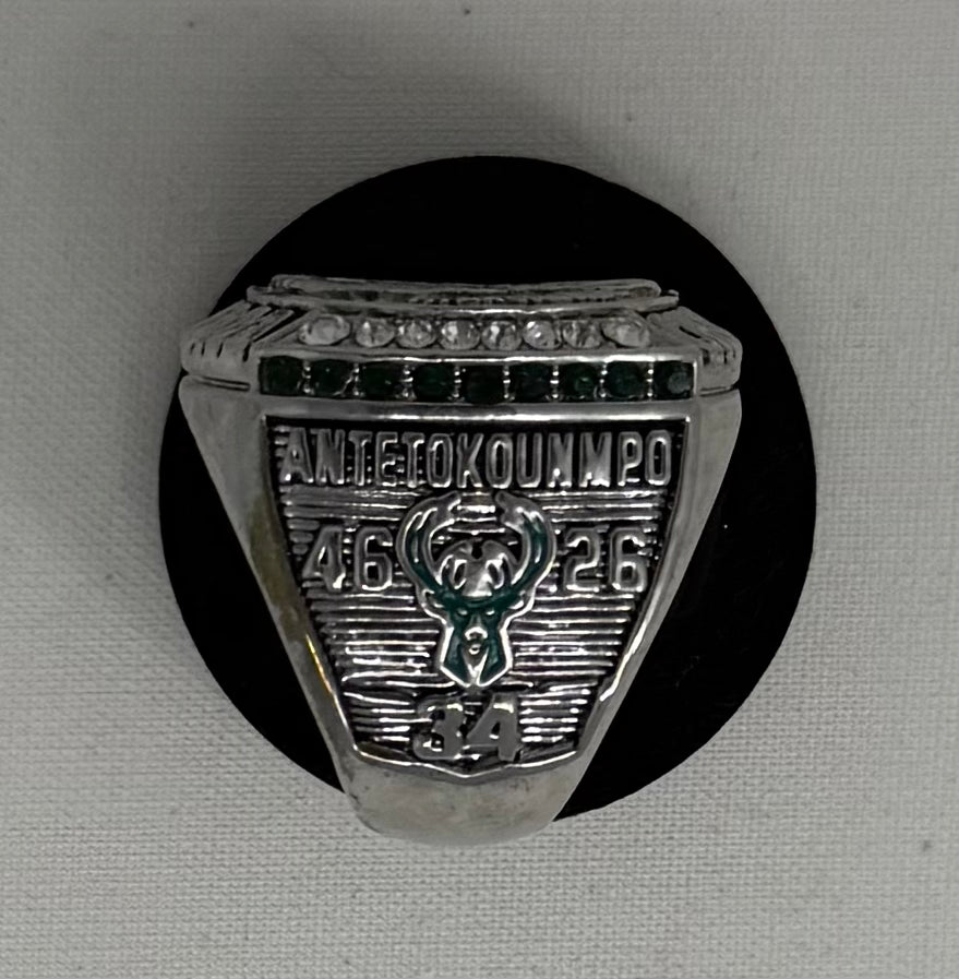 Giannis Antetokounmpo Replica NBA Championship Ring