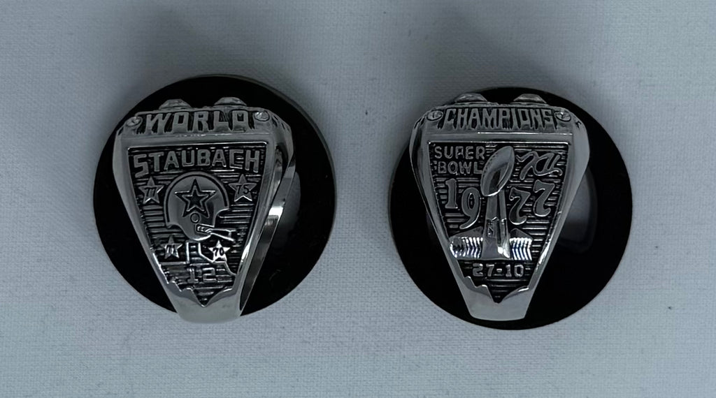 Roger Staubach Replica Super Bowl XII Championship Ring