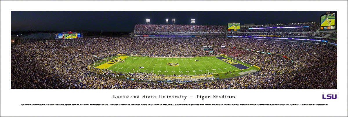 LSU Tigers Stadium Panoramic