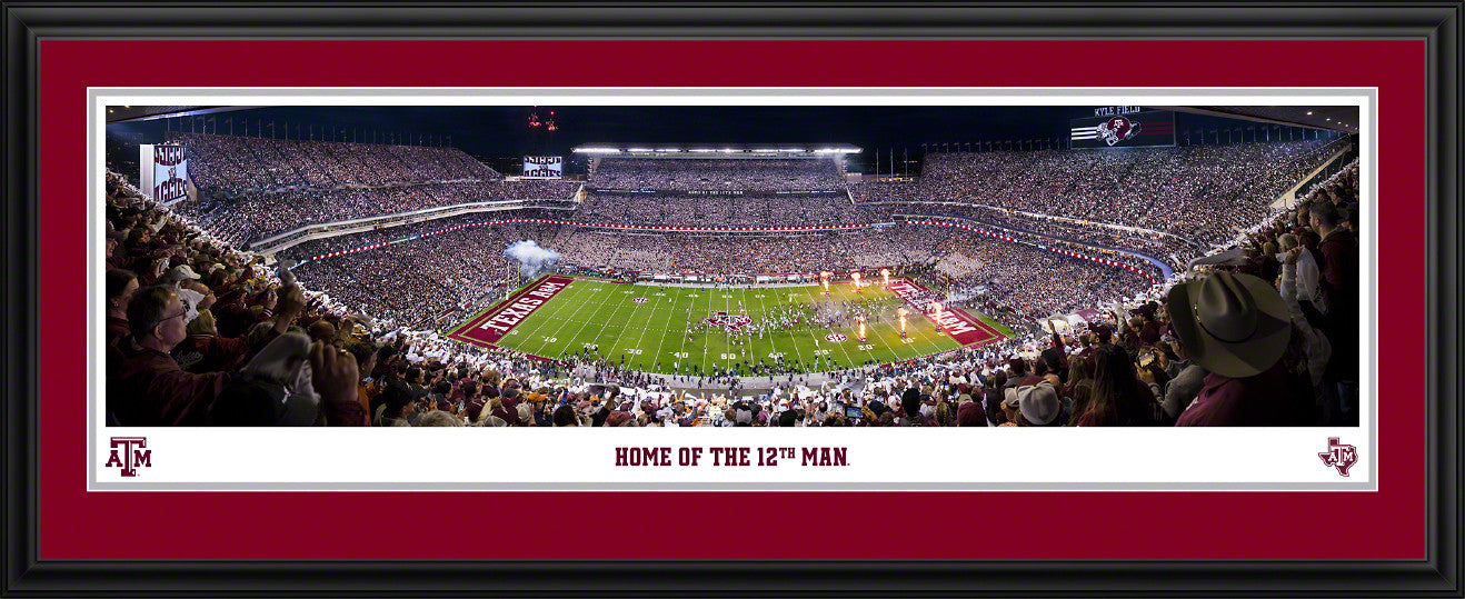 Texas A&M Aggies Kyle Field Panoramic