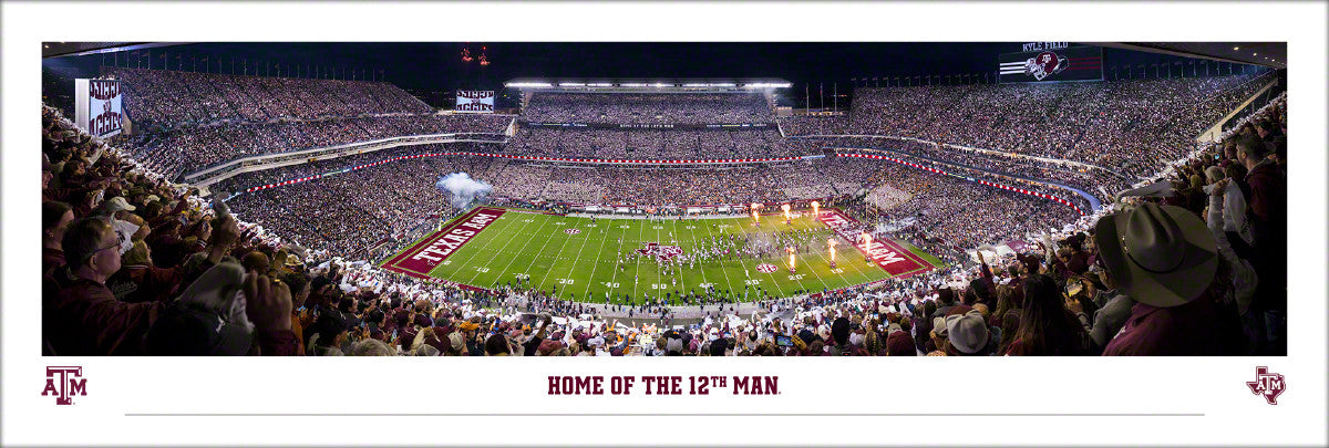 Texas A&M Aggies Kyle Field Panoramic