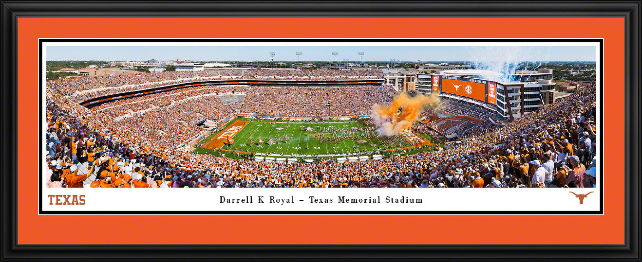 Texas Longhorns Texas DKR Memorial Stadium Panoramic