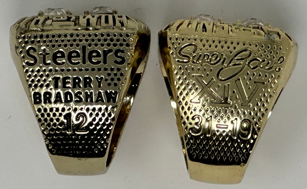 Terry Bradshaw Replica Super Bowl XIV Championship Ring image 1