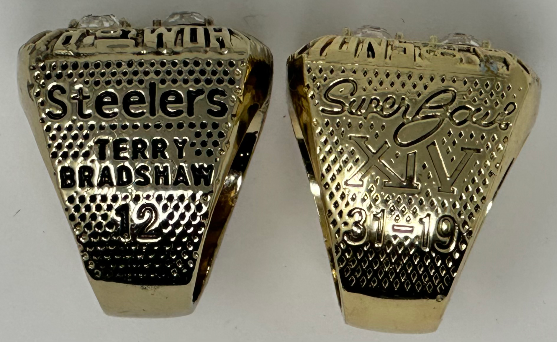Terry Bradshaw Replica Super Bowl XIV Championship Ring image 1