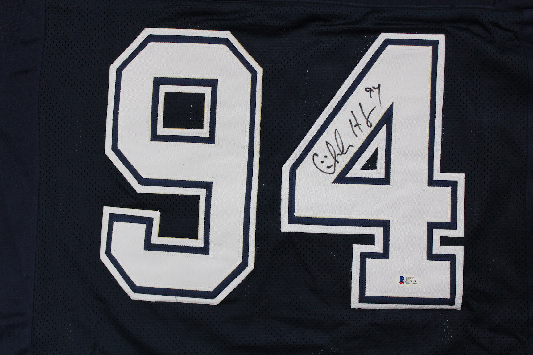 Charles Haley Autographed Custom Dallas Cowboys Jersey image 1