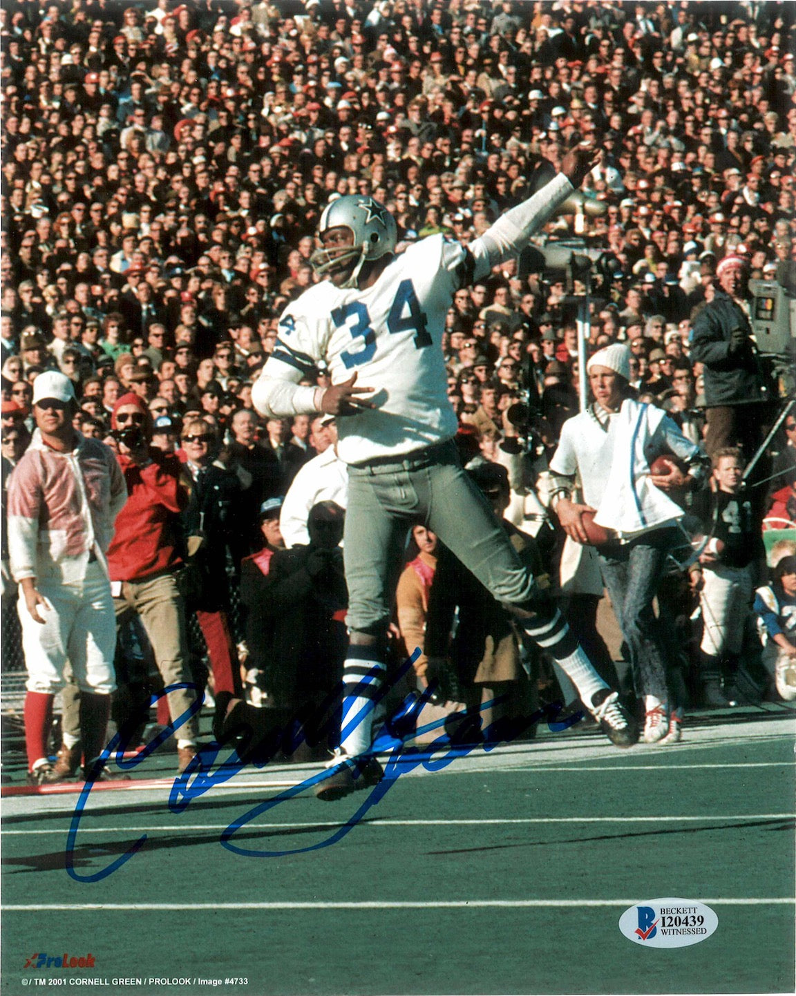 Cornell Green Autographed 8x10 Photo image 0