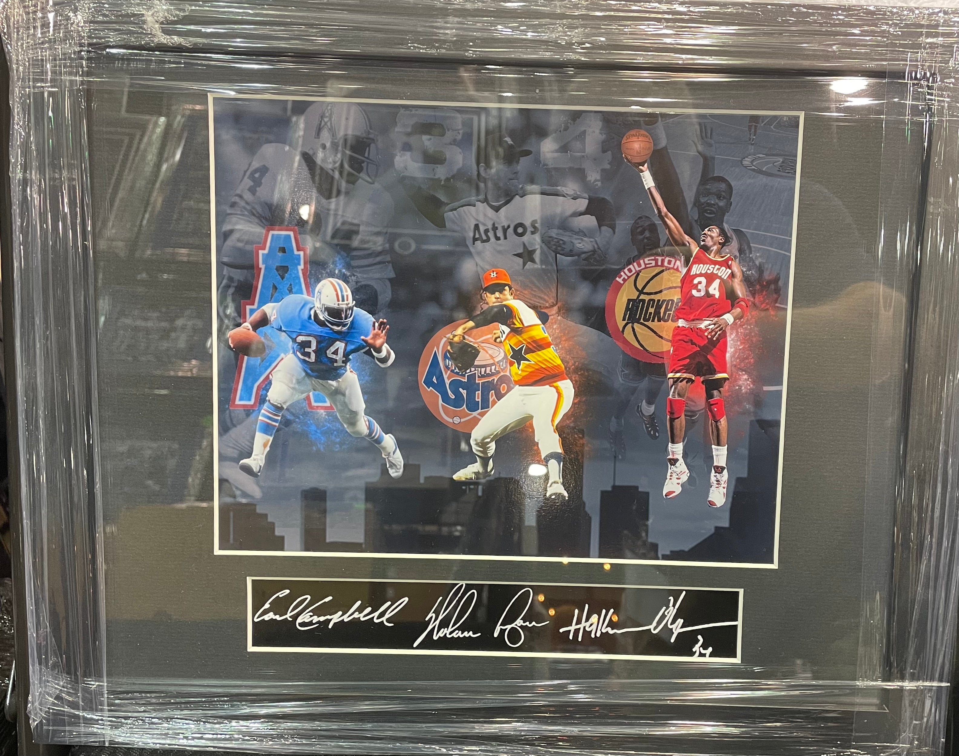 Houston's 34s Framed Facsimile image 0
