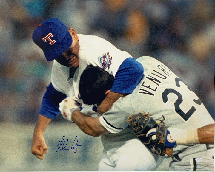 Nolan Ryan Autographed 16x20 Photo image 0
