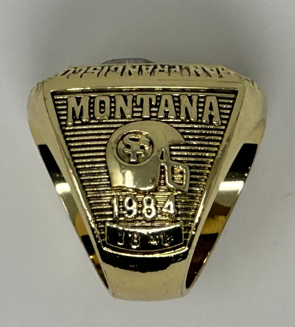 Joe Montana Replica Super Bowl XIX Championship Ring image 1