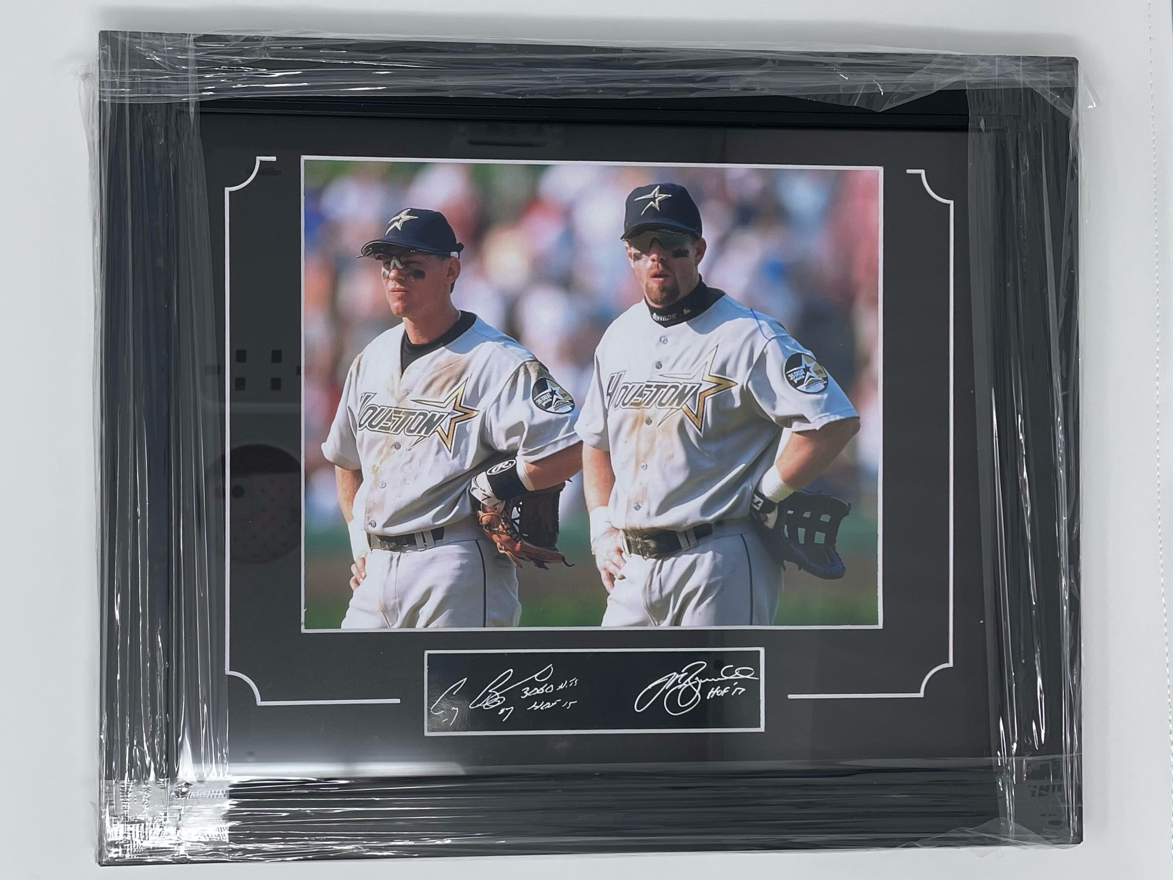 Craig Biggio and Jeff Bagwell Framed Facsimile image 0