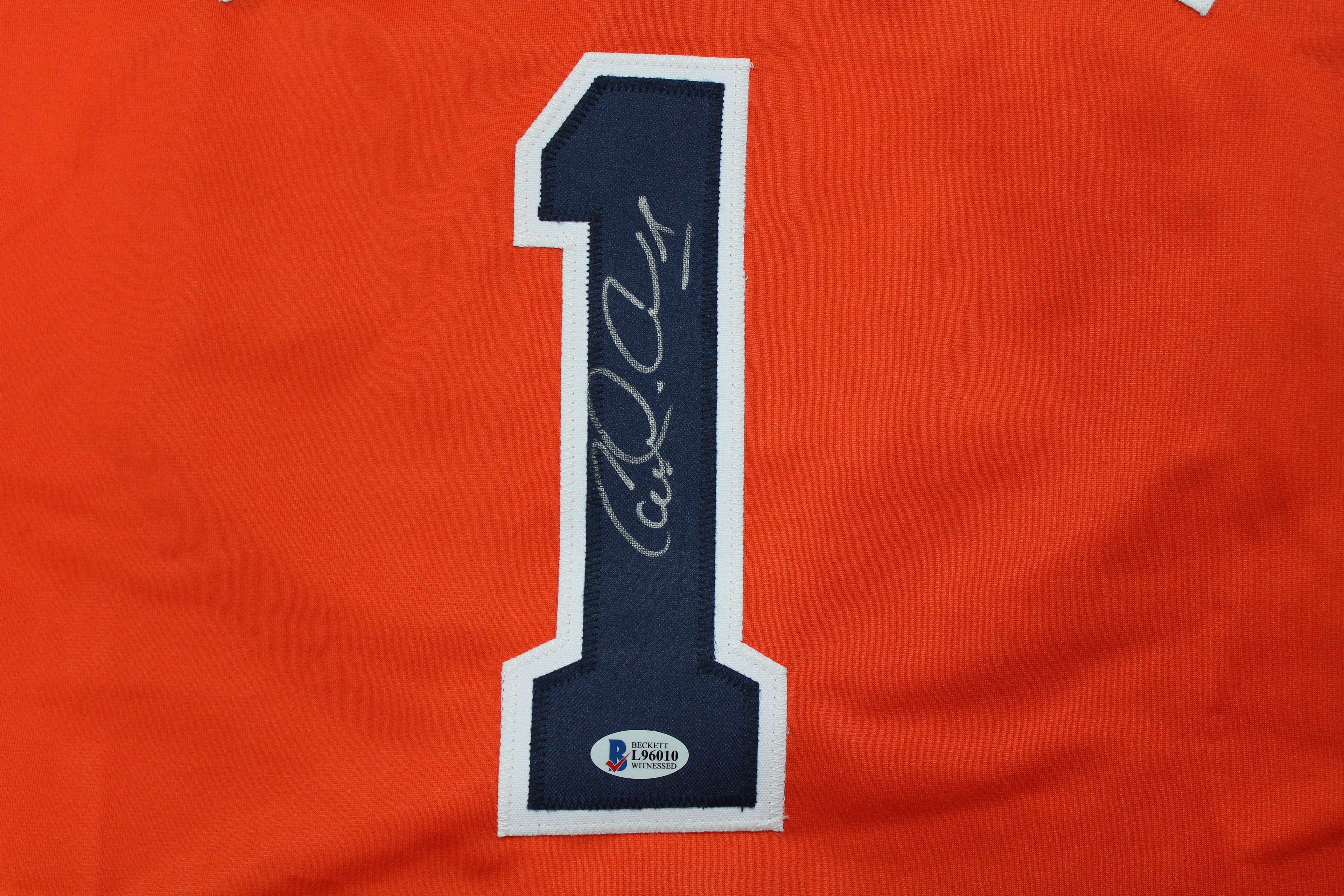 Carlos Correa Autographed Custom Jersey image 1