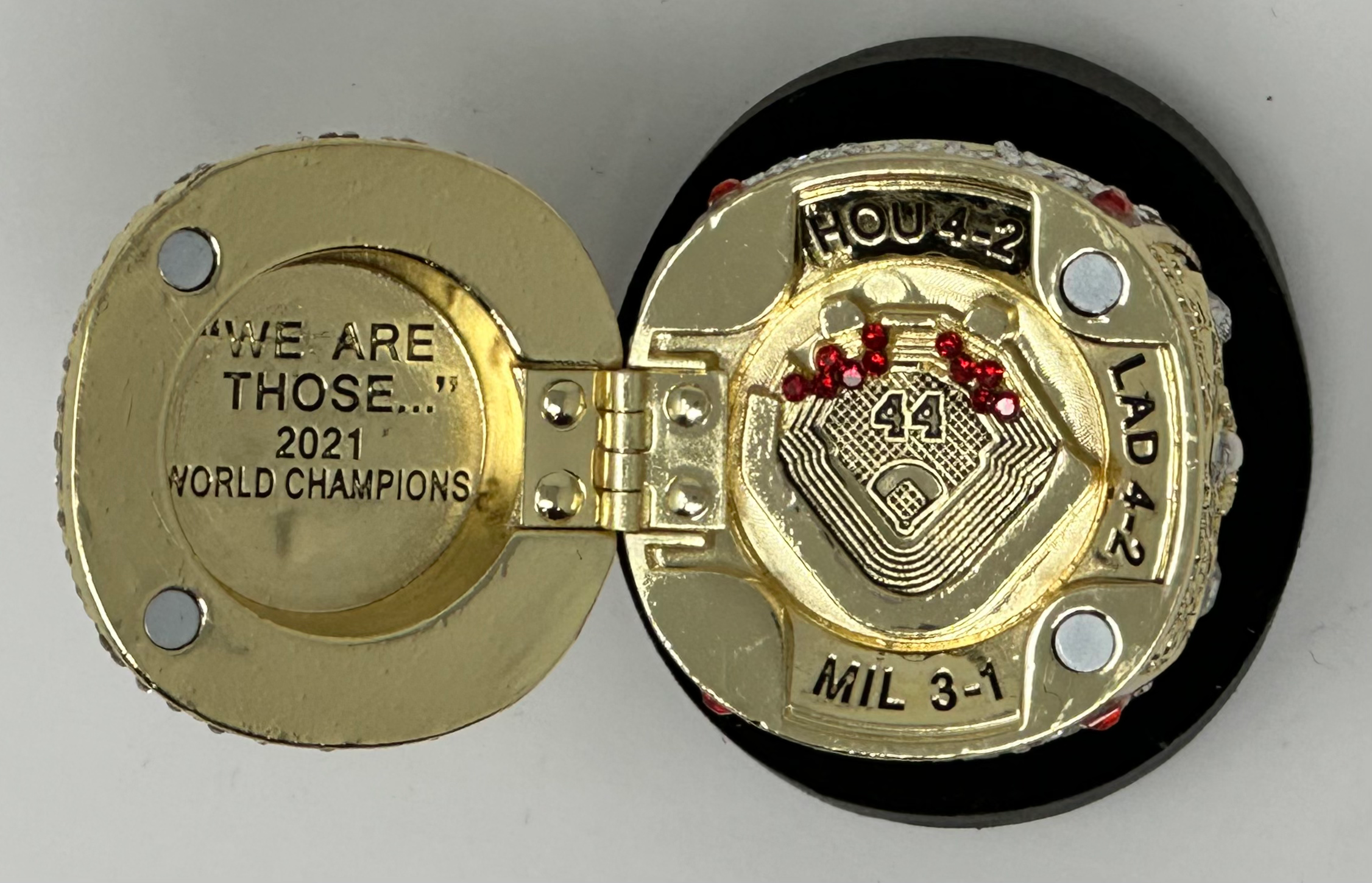 Atlanta Braves 2021 Championship Replica Ring image 2