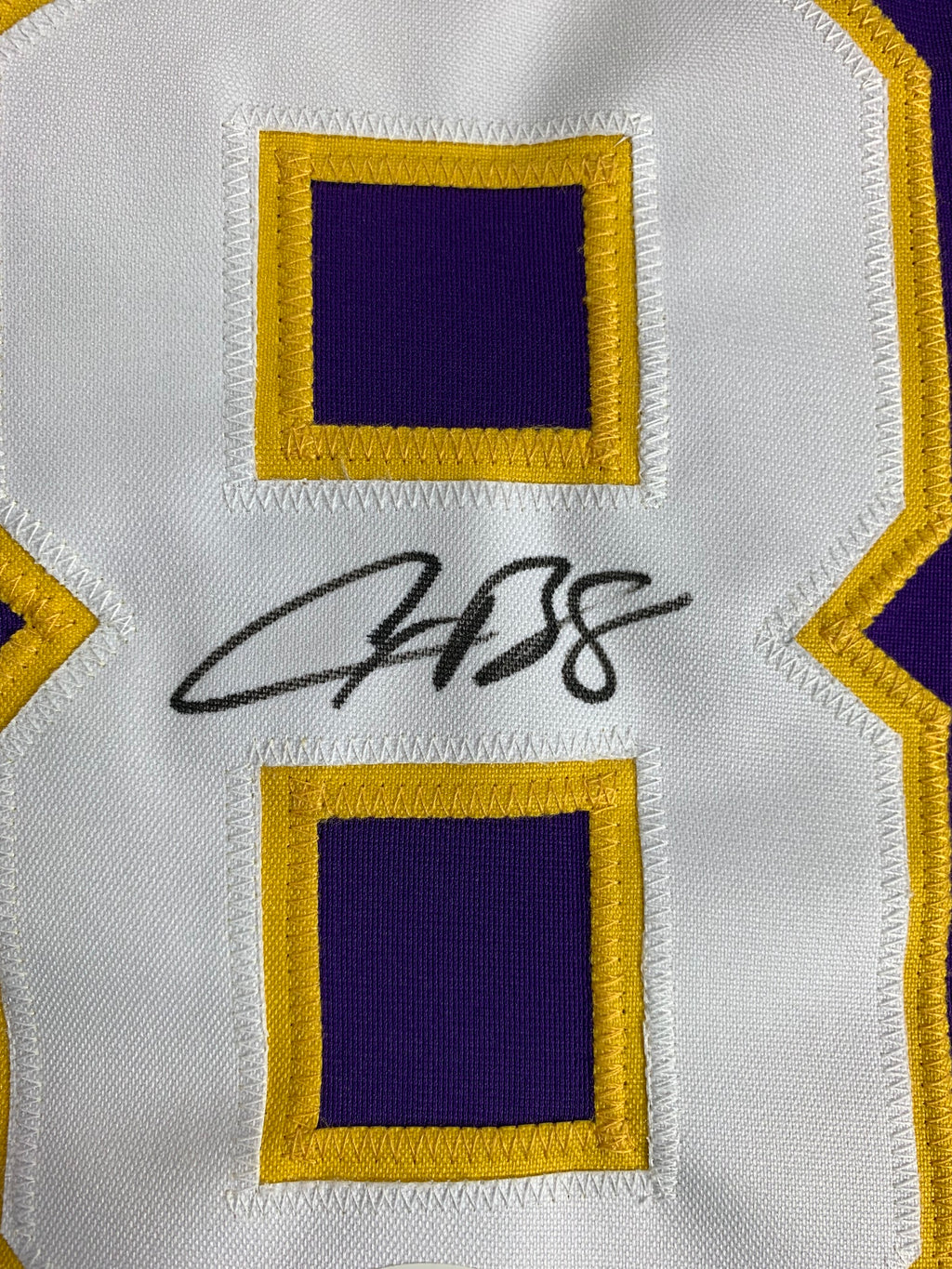 Alex Bregman Autographed Custom LSU Jersey image 1