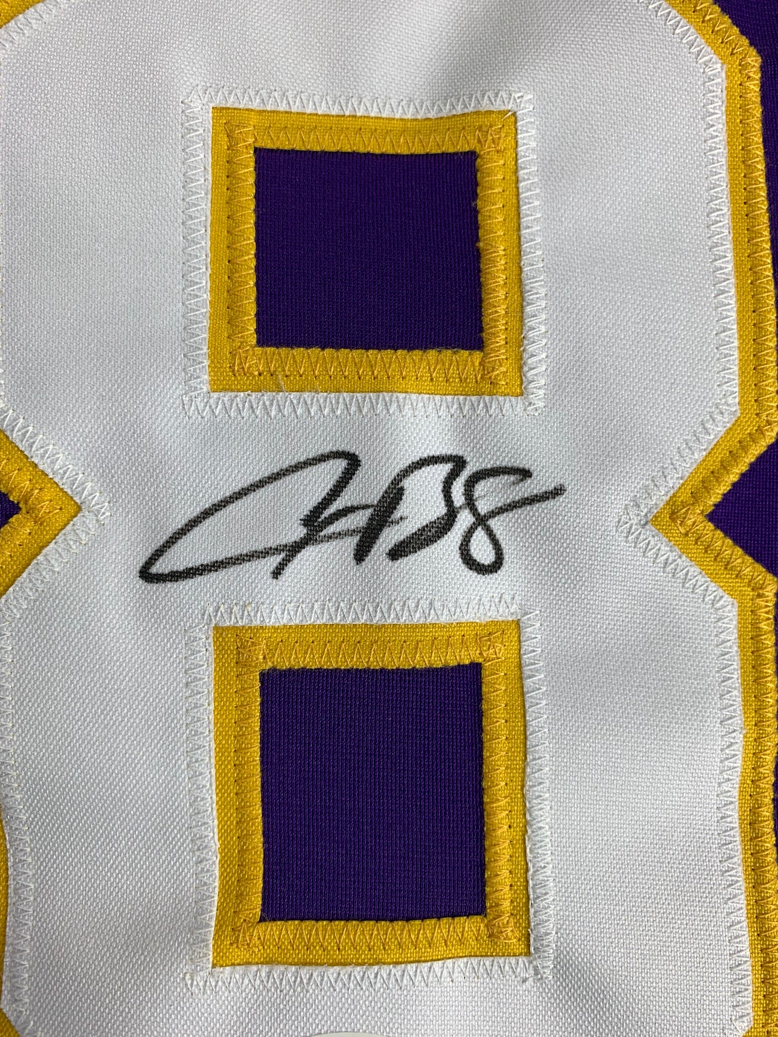Alex Bregman Autographed Custom LSU Jersey image 1