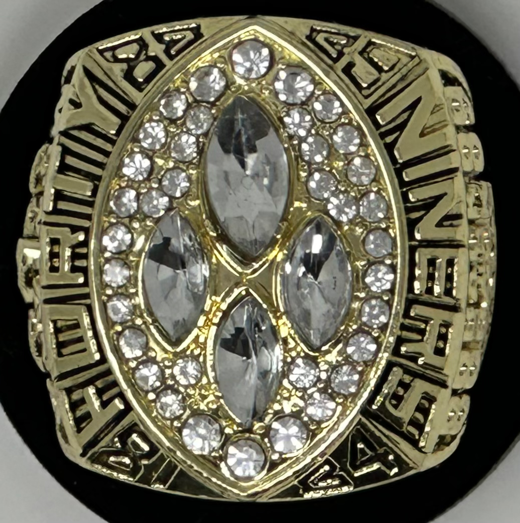 Joe Montana Replica Super Bowl XXIV Championship Ring image 0
