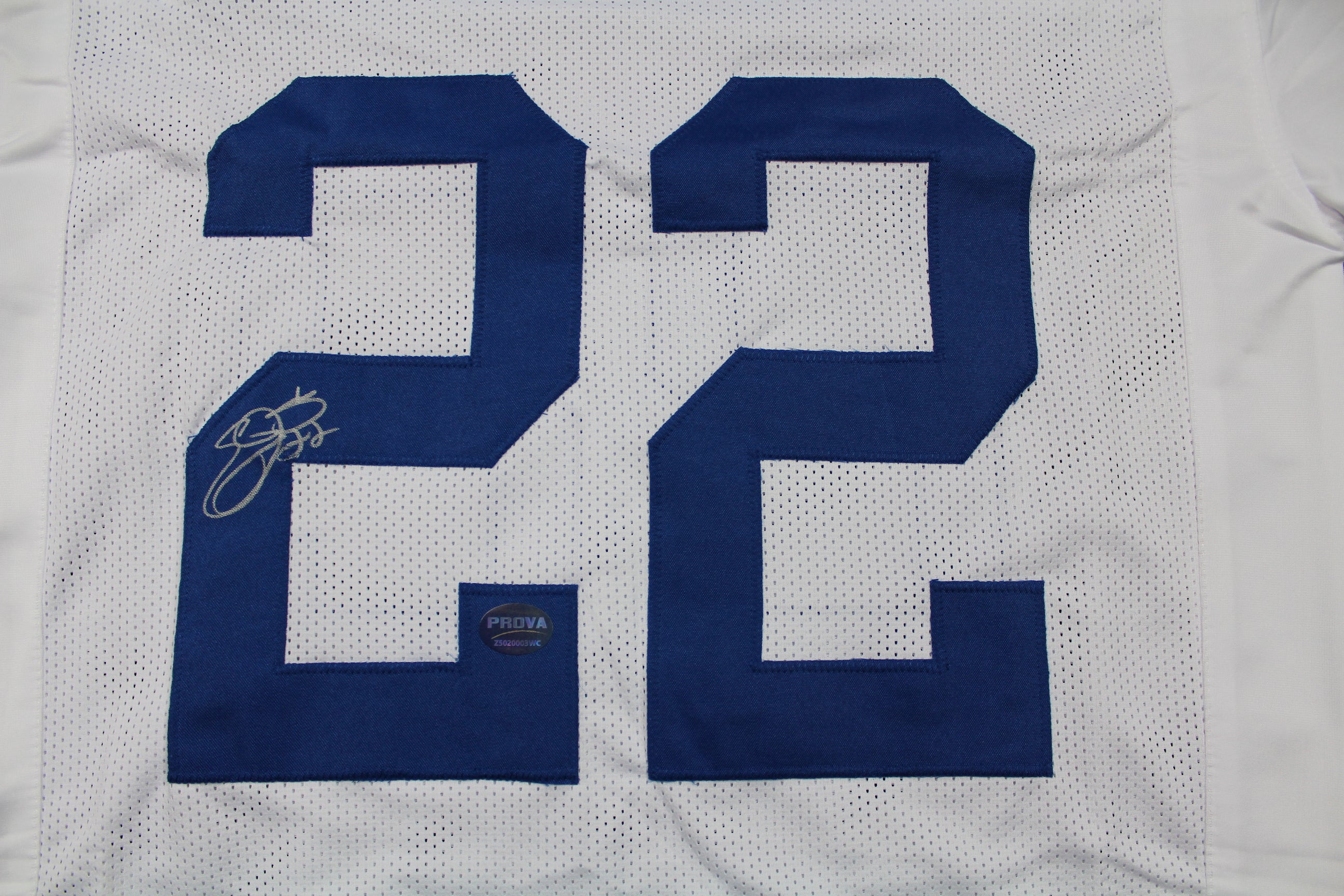 Emmitt Smith Autographed Custom Dallas Cowboys Jersy image 1