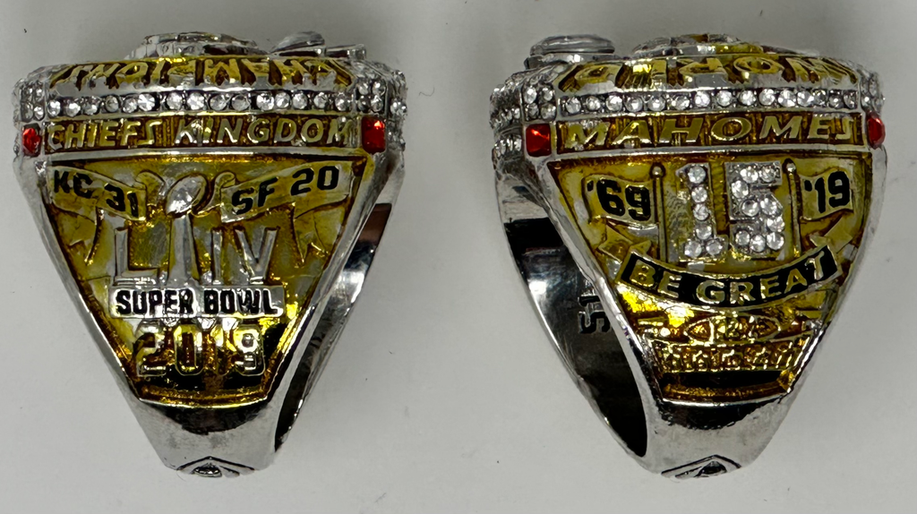 Patrick Mahomes SB54 Championship Replica Ring image 1